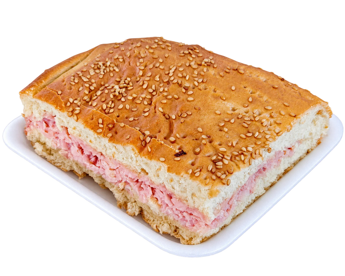 Esfirra artesanal assada