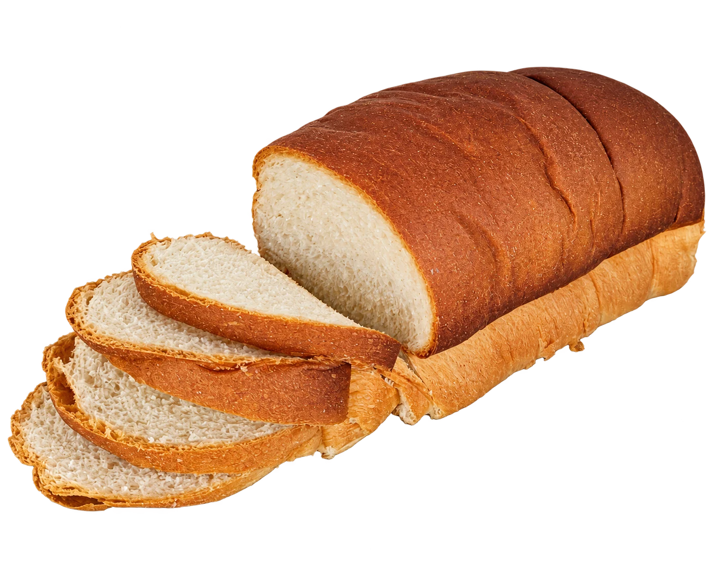 Pão caseiro fatiado
